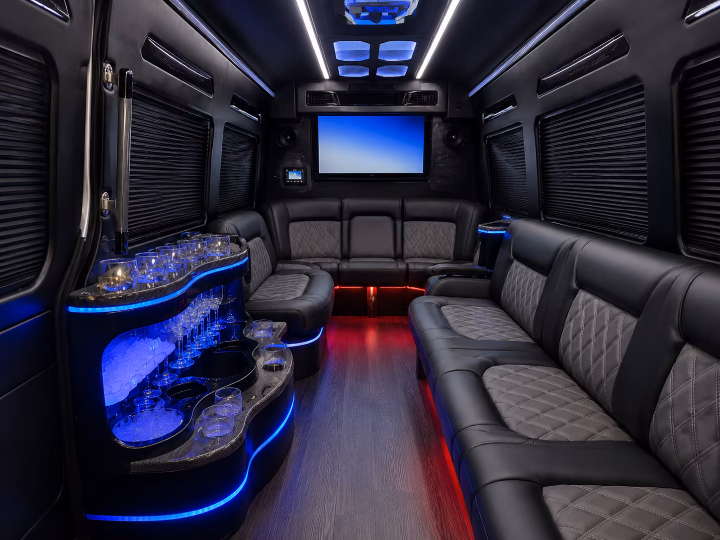 corporate shuttles between odessa and midland for meetings dinners and events
