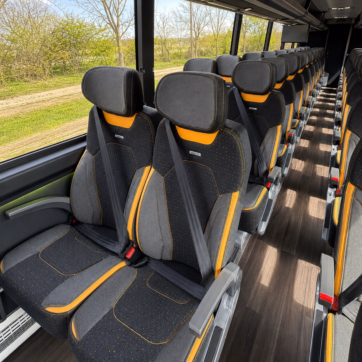 odessa concert transportation onboard seating