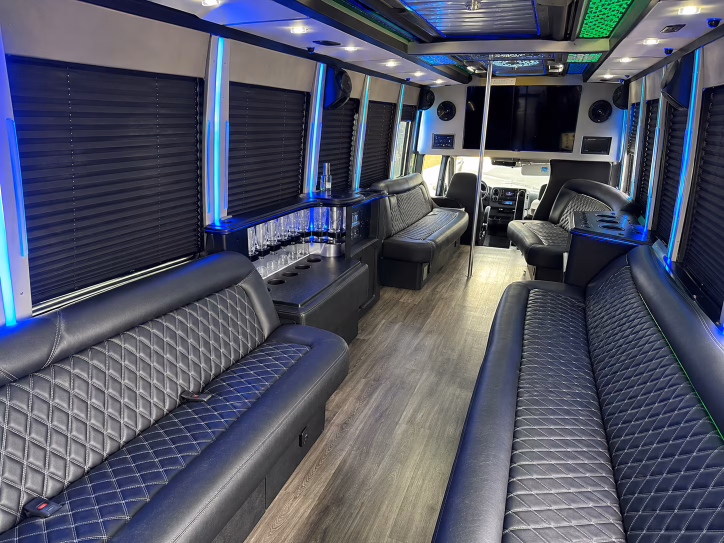 wedding party bus rental