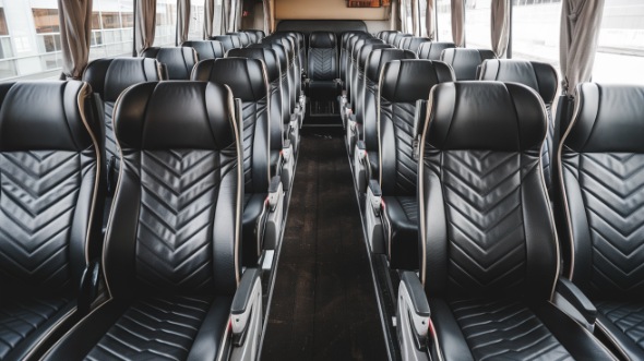 54 passenger charter bus inside amarillo